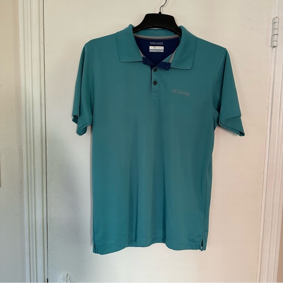 Columbia Other - Men’s Columbia Performance Polo Shirt Teal Medium